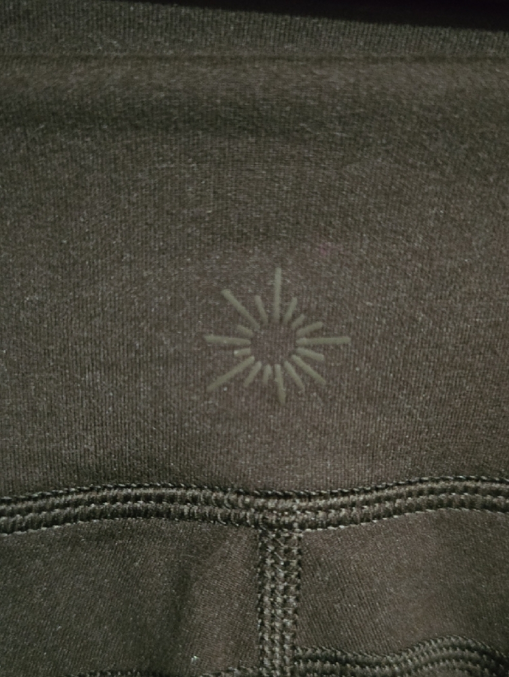 aerie OFFLINE The Hugger High-Rise Leggings in black - Picture 3 of 4
